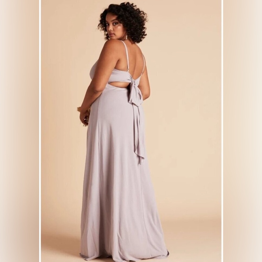 Birdy Grey BENNY DRESS CREPE Lilac 1X NEW NWT BRIDESMAID WEDDING - Picture 2 of 16